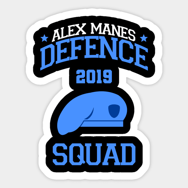 Alex Manes Defence Squad! Sticker by MissMysteryInk